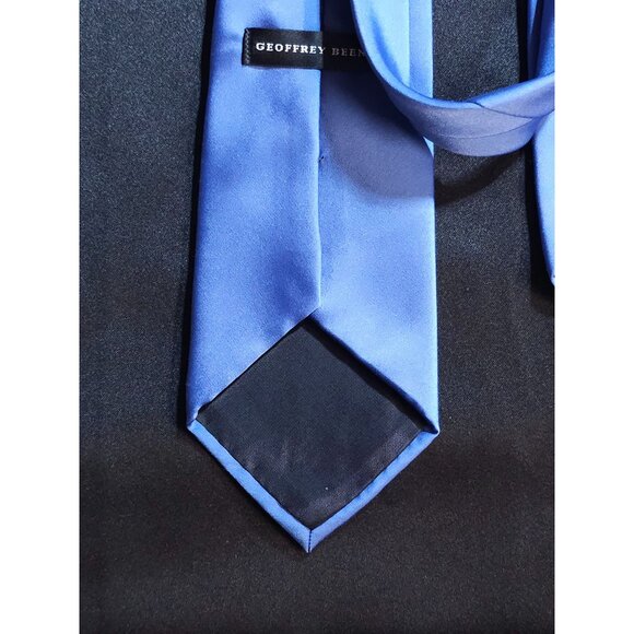 Geoffrey Beene Mens Blue Polyester Necktie - Picture 10 of 10